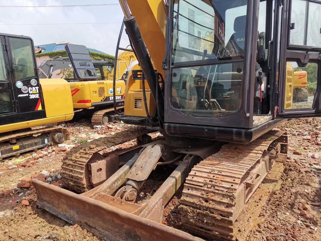 De tweede Handvrachtwagen 7 Ton gebruikte SANY-Graafwerktuig Isuzu Engine 4 de Tankcapaciteit 150L van de Cilindersbrandstof