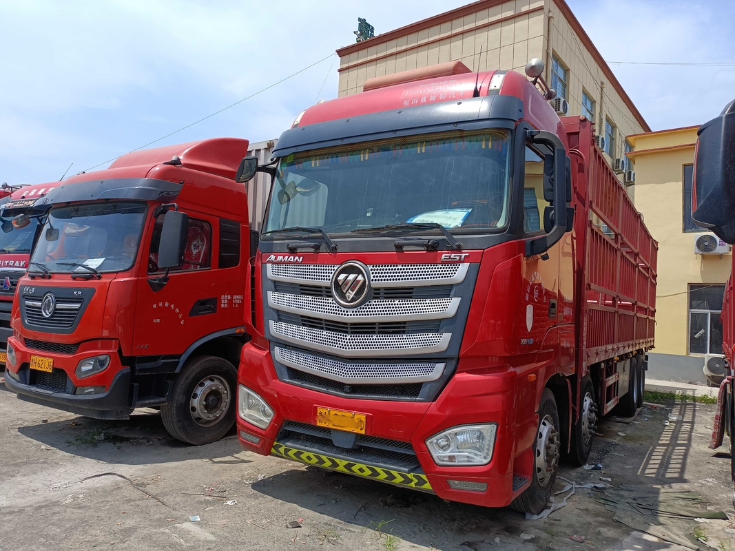 de 2de Handvrachtwagen 12 Meters snakt van de de Wijze de Linkeraandrijving 2020 van de Dieselmotor8×4 Aandrijving van het Jaarfoton Omheining Truck