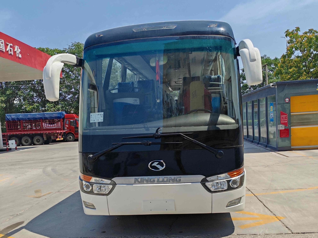 Gebruikte King Long Coaches XMQ6129 Airbag Vering 2016 Jaar 55 Zitplaatsen 2 Passagiersdeuren LHD/RHD Bagage