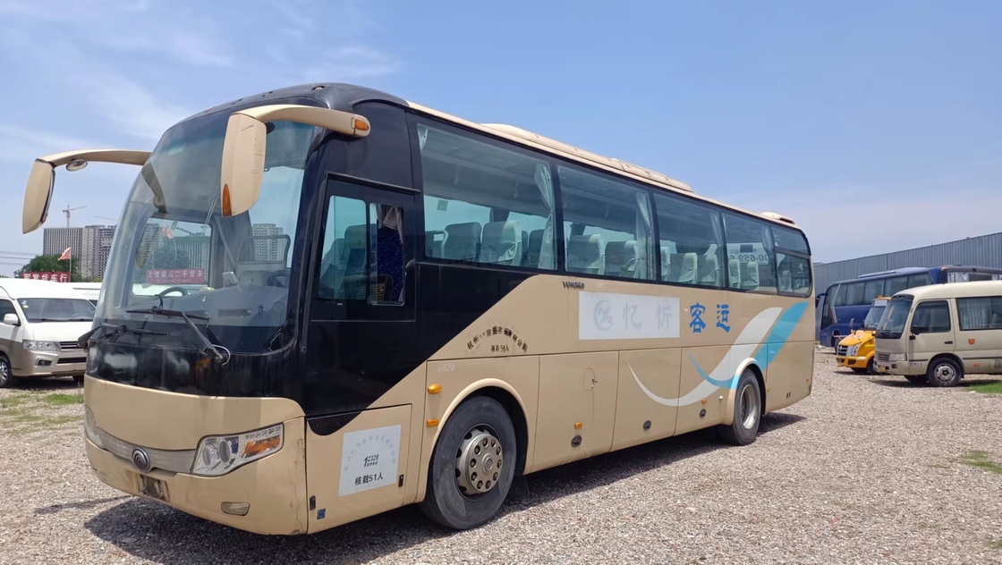 Gebruikte Roze Kleur 51 ZetelsAirconditioner 11 van de Reisbus meet de Grote 2de Hand Yutong ZK6110 van het Bagagecompartiment
