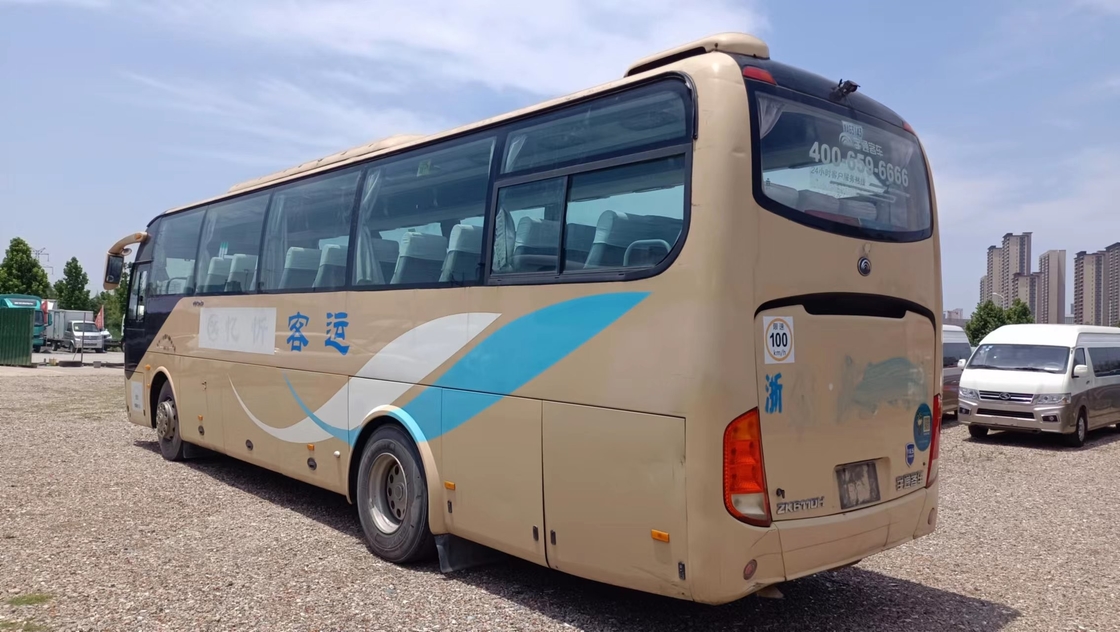 Gebruikte Roze Kleur 51 ZetelsAirconditioner 11 van de Reisbus meet de Grote 2de Hand Yutong ZK6110 van het Bagagecompartiment