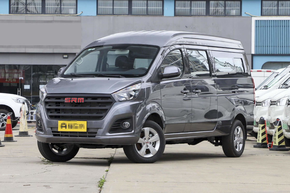 Gebruikte minibussen 9 zitplaatsen Chinese merk Jinbei Hiace benzinemotor met A/C