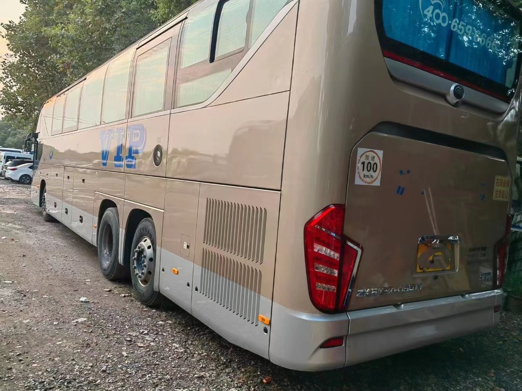 2020 jaar Gebruikte Diesel Bus 56 zitplaatsen Double Door VIP Coach Bus Yutong ZK6137