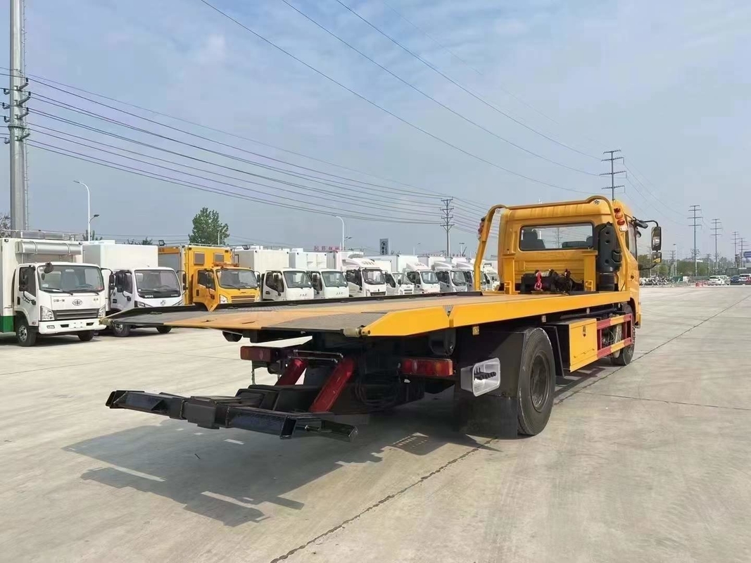 Maximaal slepen 10 ton Isuzu slepen Truck Wrecker 6,5 meter lang Lhd / Rhd