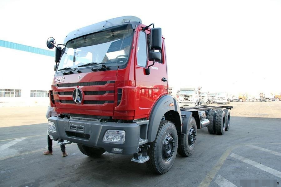 Beiben Truck Gebruikte vrachtwagens 8*4 Rijmodus 240 pk Weichai motor Zwaar werk