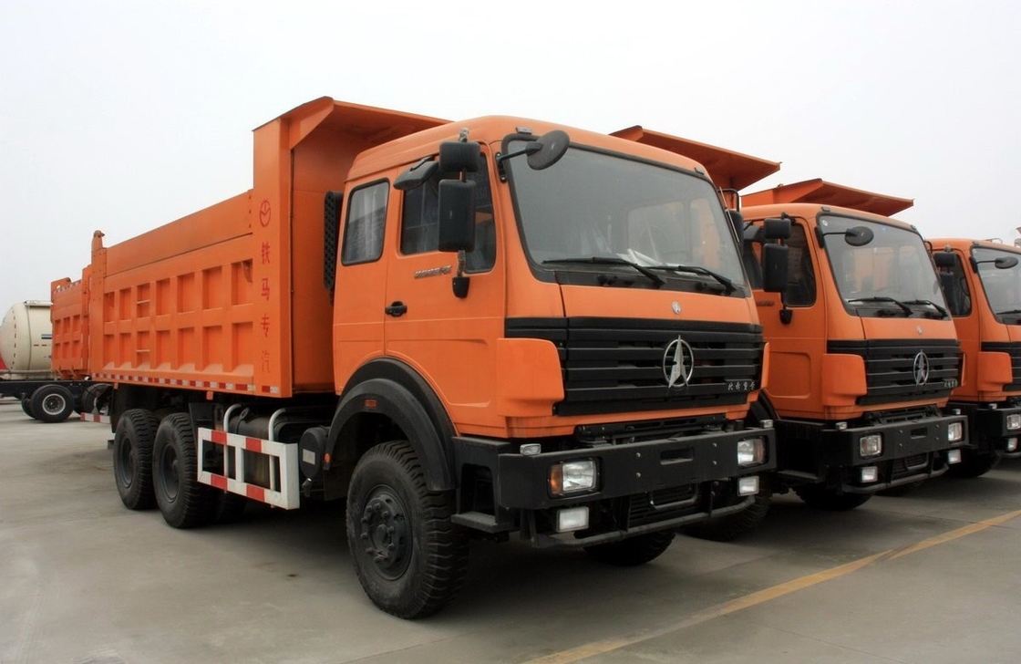 Beiben 6x4 Tipper Gebruikt Dump Truck Euro 3 Weichai Motor 290 Hp Mijnbouw Gebruik