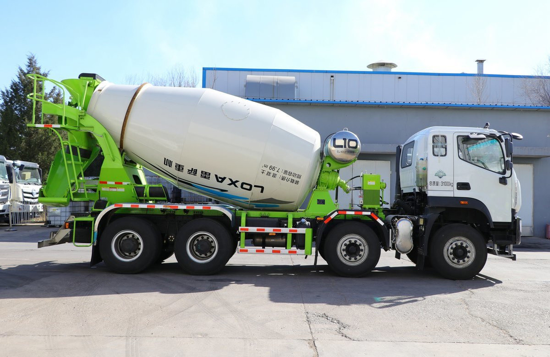 Chinese merk Mixer 8 * 4 Ready Mix Beton Truck 350hp Euro 6 Linkshandig stuur