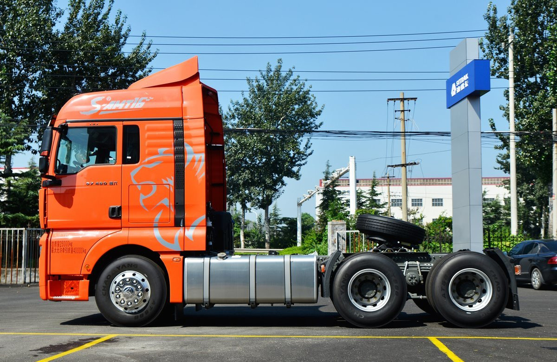 Tractor Truck 6*4 Heavy Duty Sinotruck SITRAK G7 Hoog dak 480 pk AMT bladveer