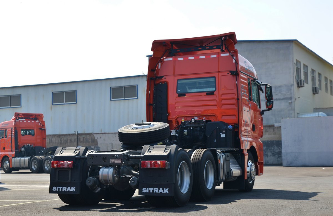 Tractor Truck 6*4 Heavy Duty Sinotruck SITRAK G7 Hoog dak 480 pk AMT bladveer