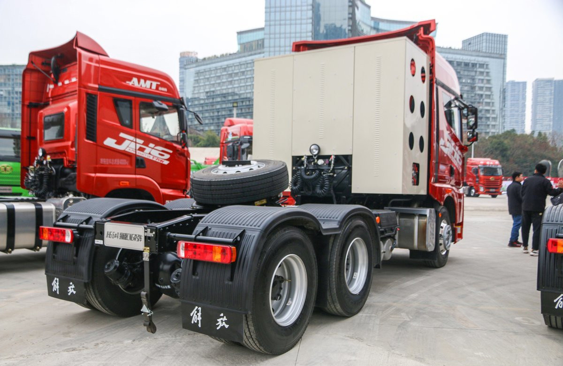 Tractor Trailer Truck Jiefang JH6 6*4 Rijmodus 510 pk CNG Weichai Motor Euro 6
