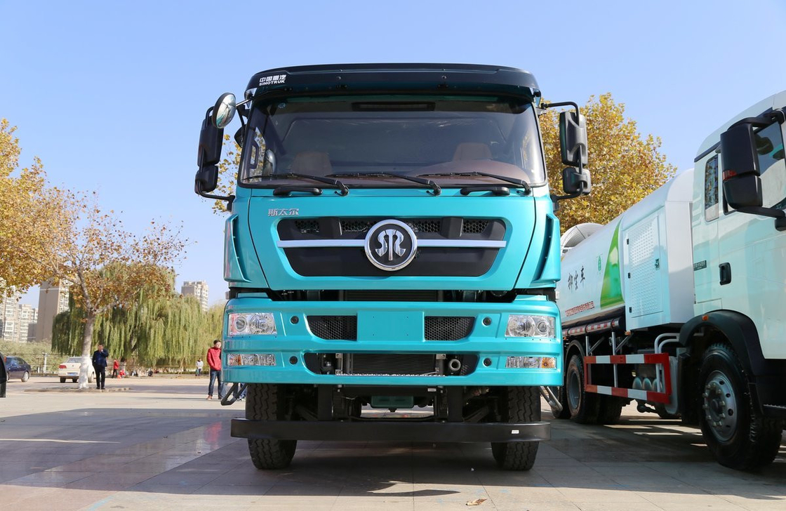 Sino Mining Truck 380 pk Inline zescilinder 8,7 meter lang 6*4 Steyr D78 LHD/RHD