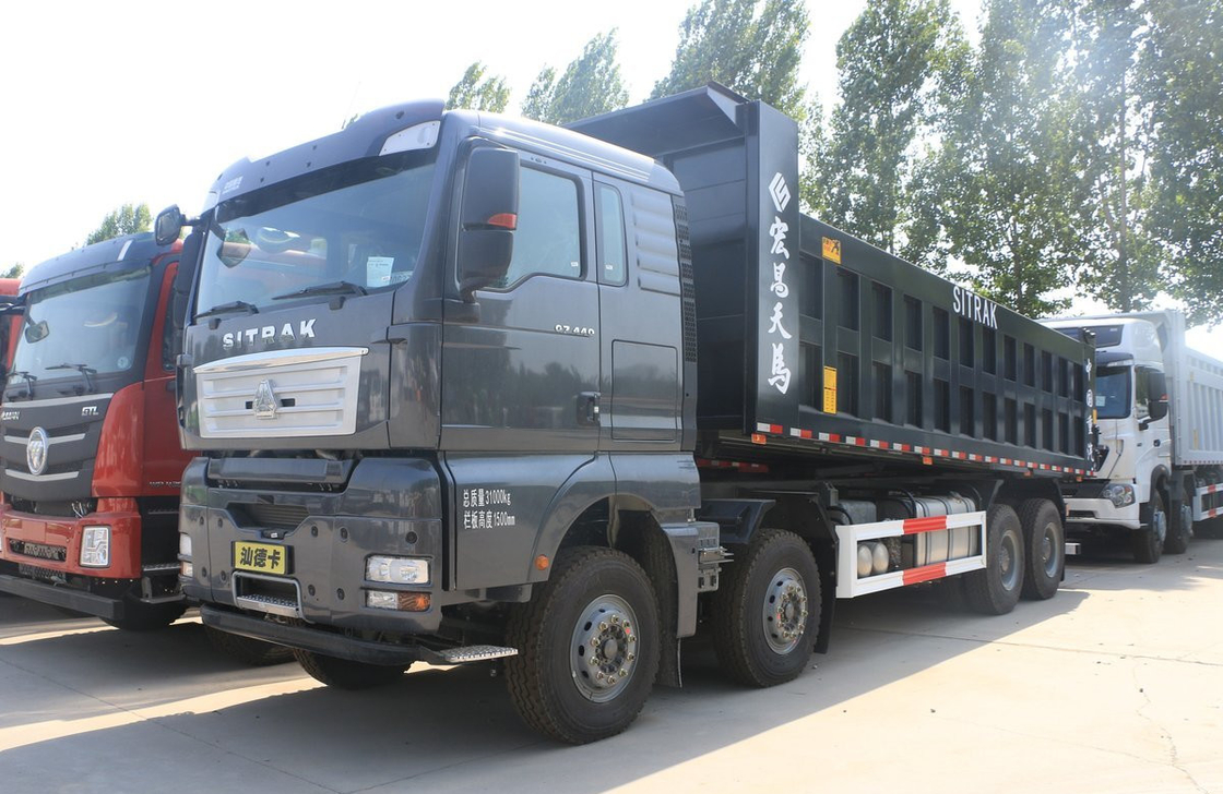 Sino Power Truck SITRAK G7H Zwarte kleur 30 ton wegvervoer