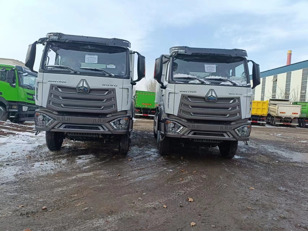 Howo Dump Truck 6x4 Nieuwe 400 pk Weichai Motor Een-en-halfcab Spring Leaf LHD/RHD
