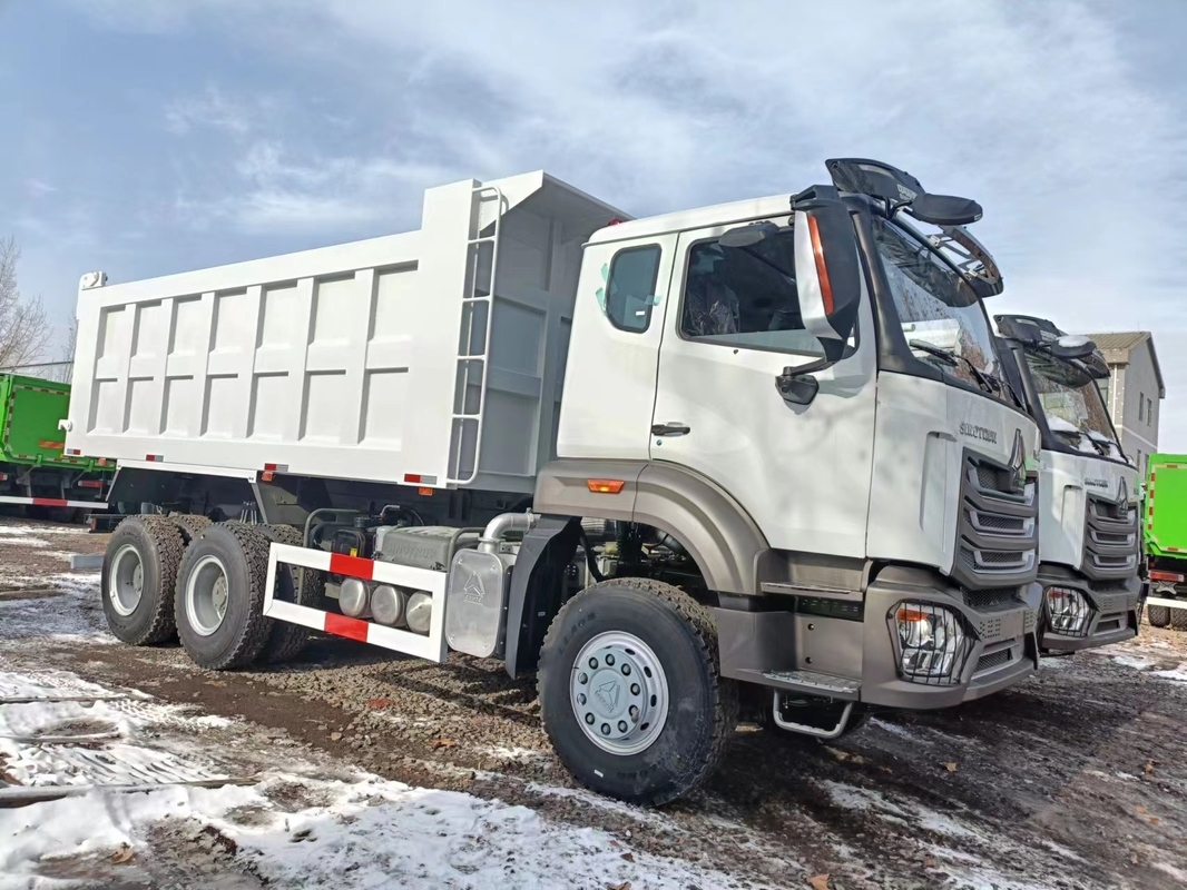 Howo Dump Truck 6x4 Nieuwe 400 pk Weichai Motor Een-en-halfcab Spring Leaf LHD/RHD
