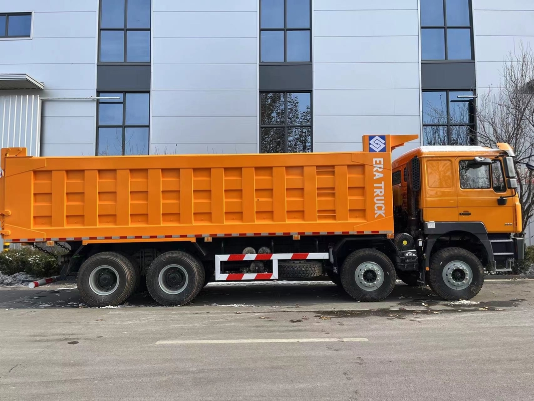 Gebruikte ophangwagens In goede staat Shacman 400 pk 8*4 F3000 Dump Truck 12 banden Standaardcabine