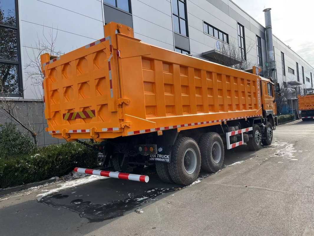 Gebruikte ophangwagens In goede staat Shacman 400 pk 8*4 F3000 Dump Truck 12 banden Standaardcabine
