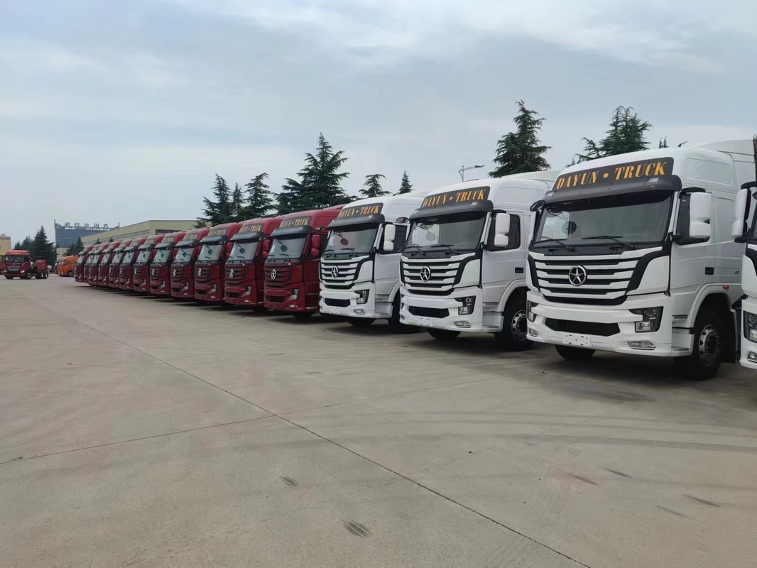 Tractor Trucks 6x4 Dayun Prime Mover CNG Kruiserbereik 800 km Euro 3 Uitstoot 400 pk