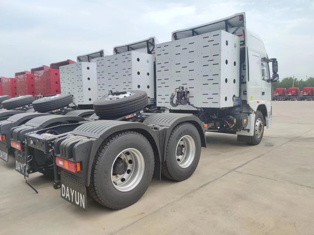 Tractor Trucks 6x4 Dayun Prime Mover CNG Kruiserbereik 800 km Euro 3 Uitstoot 400 pk