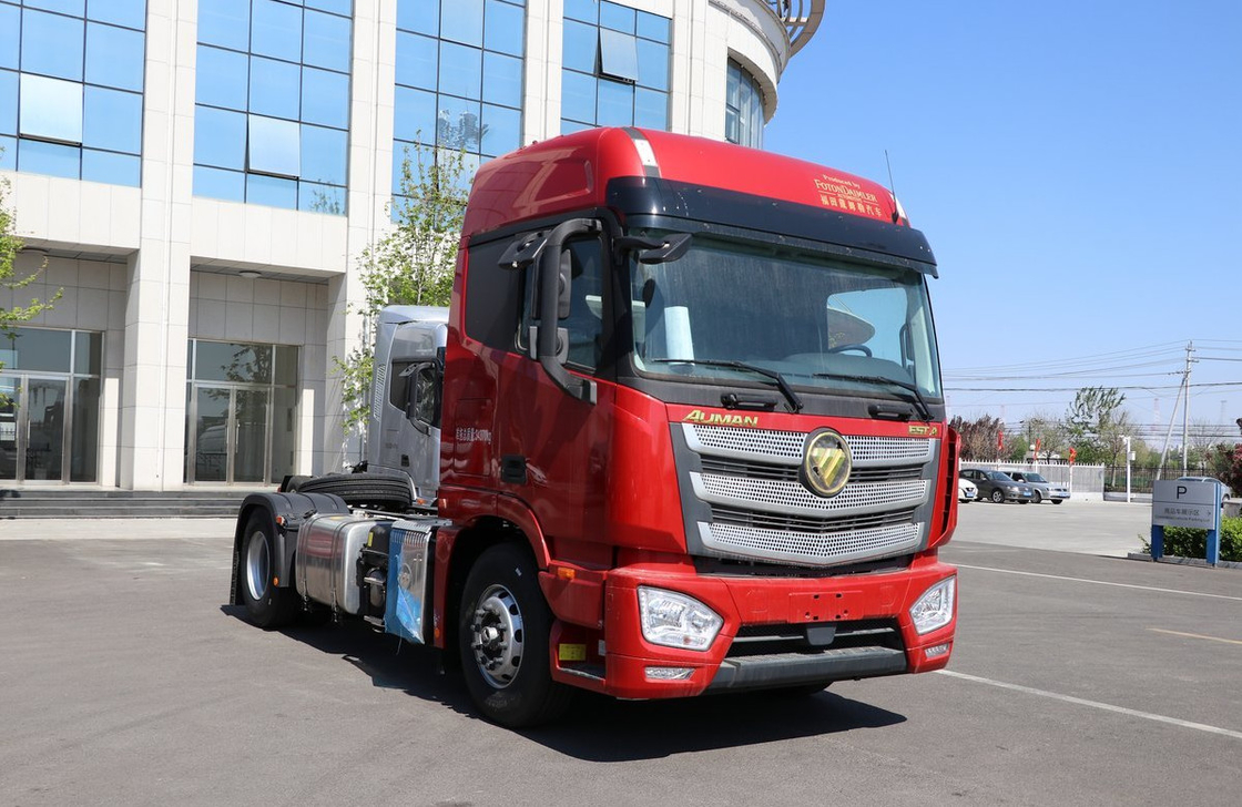Foton Tractor Truck EST ZF versnellingsbak Leaf Spring 4*2 Dirve Mode 490hp Cummins Motor Euro 6