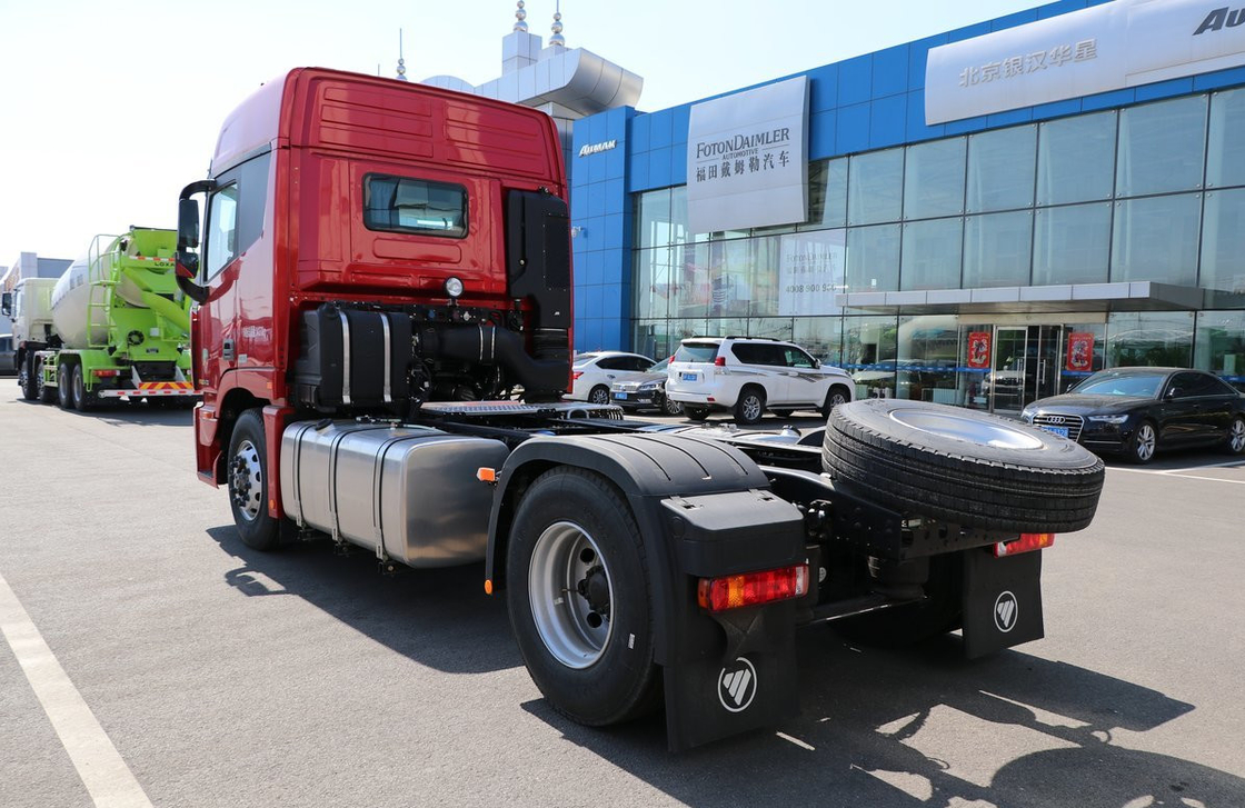 Foton Tractor Truck EST ZF versnellingsbak Leaf Spring 4*2 Dirve Mode 490hp Cummins Motor Euro 6