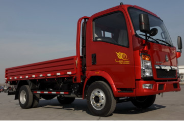 3 ton Truck Length Cargo Tank Howo 4*2 Flat Box Truck Truck Single Cabin RHD Euro 2