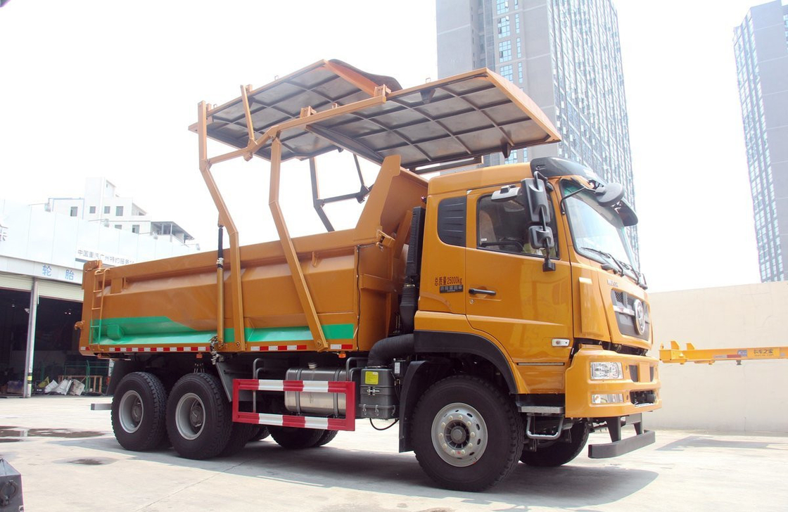 Sino Truck Nieuw stedelijk bouwwerk 6*4 Rijmodus 10 banden laag dak Links handrijden