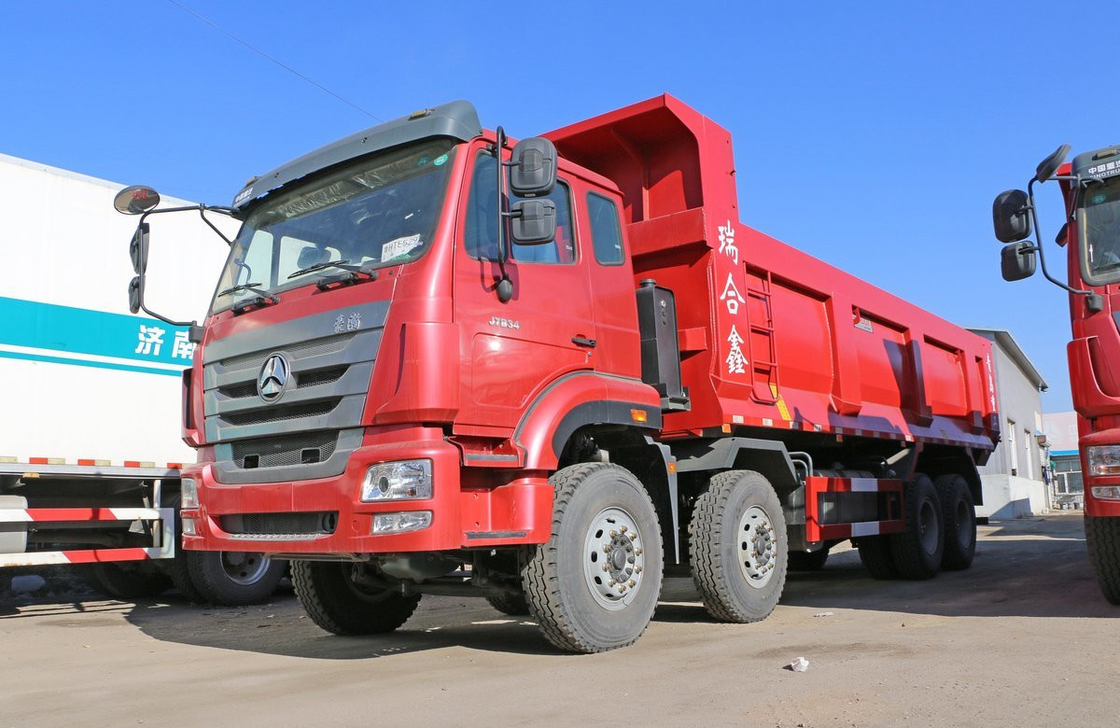 Howo Sino Truck 2022 Hohan 8*4 wegvervoer 12 wielen 340 pk Een en een halve cabine
