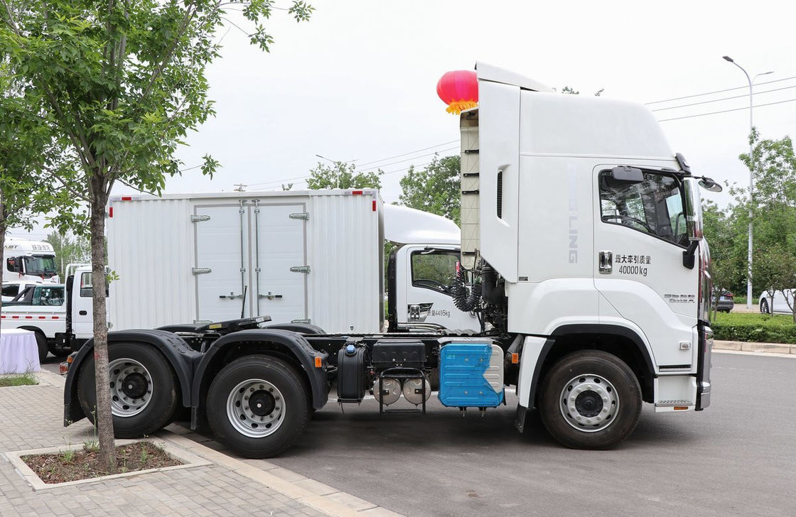 Tractor Truck Prijs Handel ZF versnellingsbak Automatisch 6×4 ISUZU Trailer Head 520hp High Roof Cab