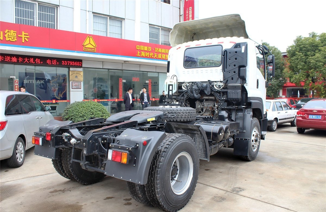 4x2 Traktor Truck Single Deff ISUZU Mover Deisel Motor 350 pk Euro 4 Emission Singe And Half Cab