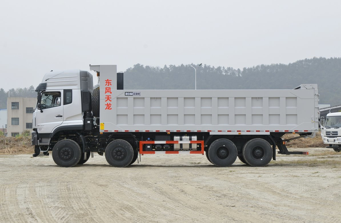 Dump Truck Trailer te koop Dongfeng 8×4 Tipper 600hp Cummins Motor 6 cilinders handleiding