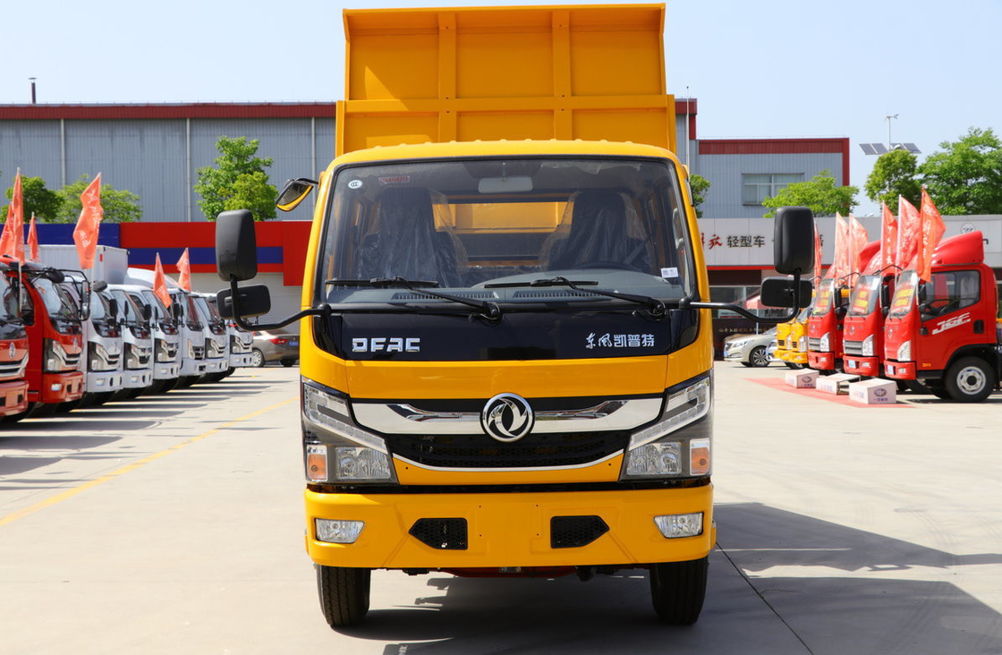 Mini Dump Truck Te koop Euro 5 Emission Chinese merk Tipper Dubbele cabine 4 * 2 Drive Mode