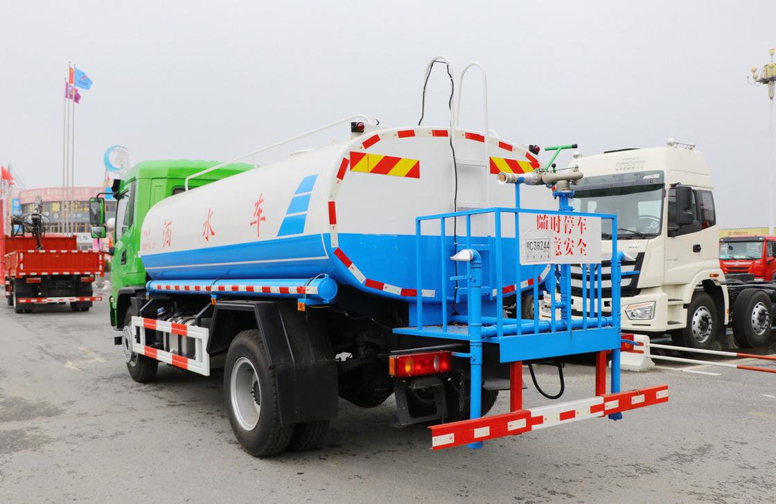 Water Tanker Truck 10000 liter Eenastig 4×2 aandrijfsysteem Dayun Sprinkler Yuchai Motor