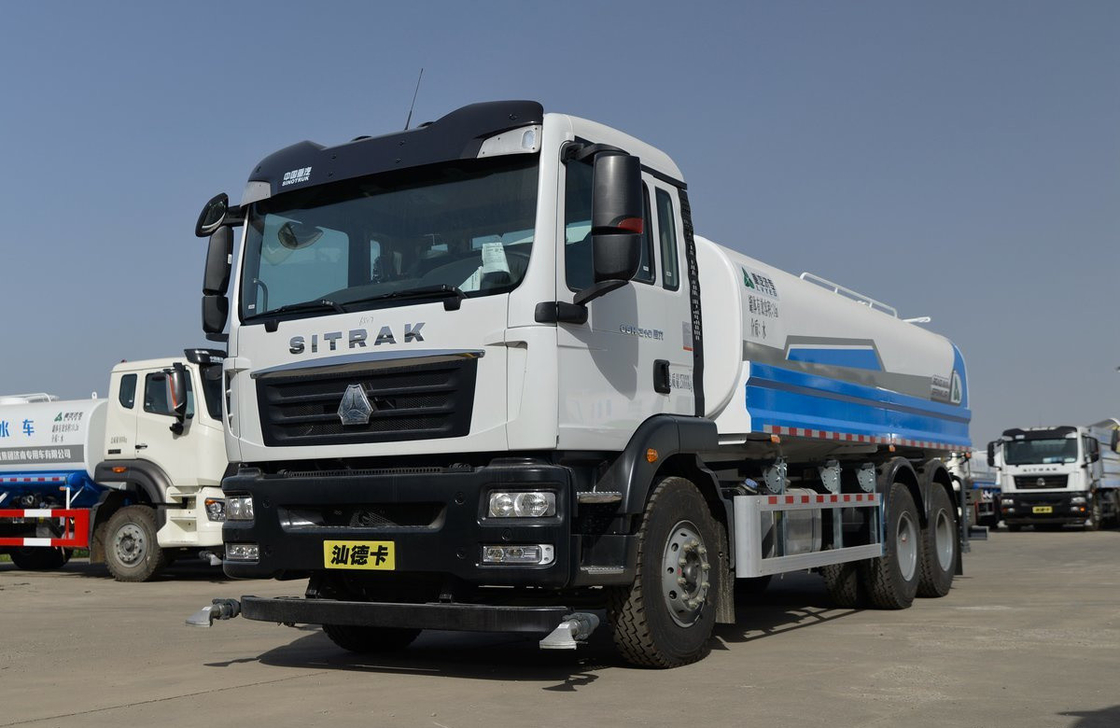 Sprinkler Water Tanker Truck 6*4 Sinotruck Sitrak 14m3 Capaciteit Tanker 9,5 Meter Lang 10 Wielen