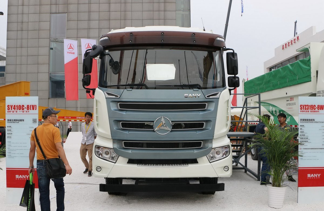 Betontrucks te koop Sany Mixer Truck 8m3 Tanker Capaciteit 313 pk Motor Snelle transmissie