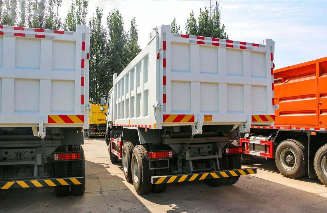 Sino Truck Gebruikt 6×4 Dump Truck Howo 371hp Euro 3 Gebruik In Afrika 6,8 meter lange doos