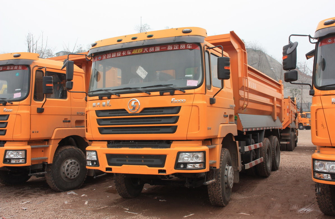 Dump Truck 6*4 Shacman F3000 Eruo 3 310hp Weichai U-vormige doos 30 ton LHD&RHD