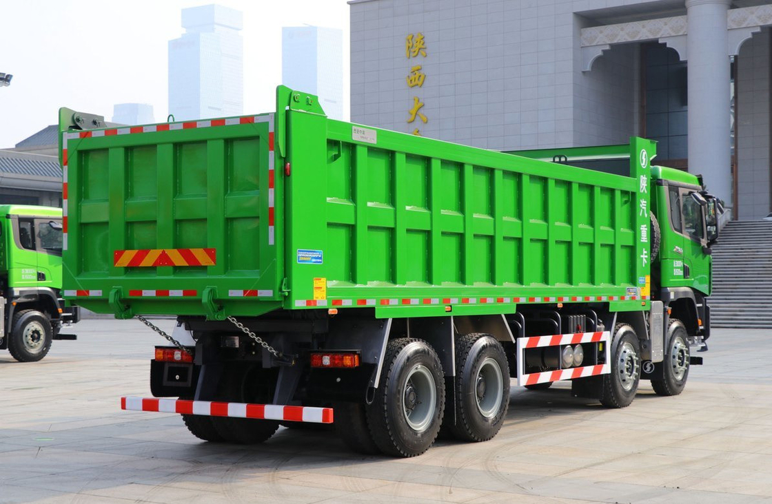 Te koop Dump Truck krachtige 460 pk Shacman X3000 12 wielen Constructie afval transport