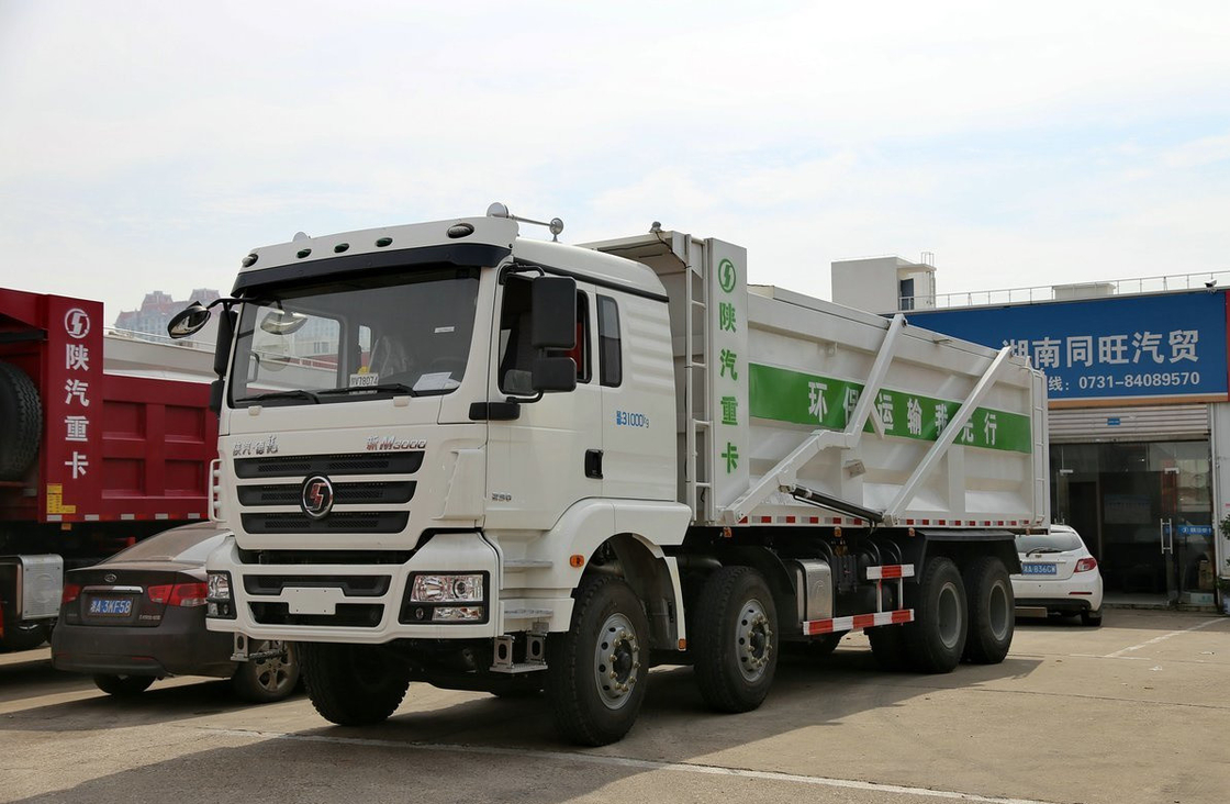8x4 Tipper Truck Fracturing Sand Tank Truck Shacman 290hp Nieuwe M3000 Euro 4 Heavy Duty