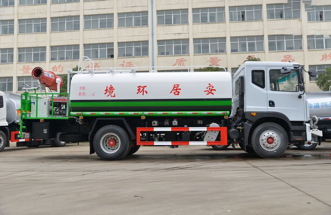 Straat sprinkler Truck Dongfeng 4×2 water tank met atomizer kanon 230hp Cum-mins motor