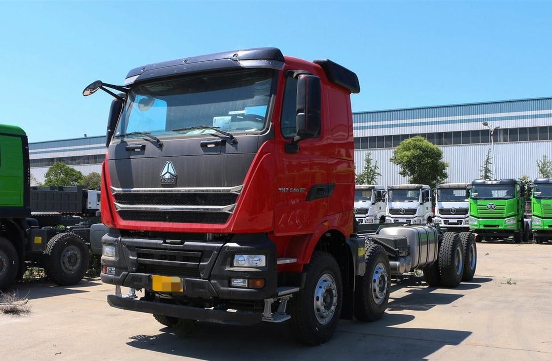 Nieuwe Howo Dump Truck 40 Ton Installatie met 8m Box Cab Howo TH7 Tipper 540hp Sinotruck Motor