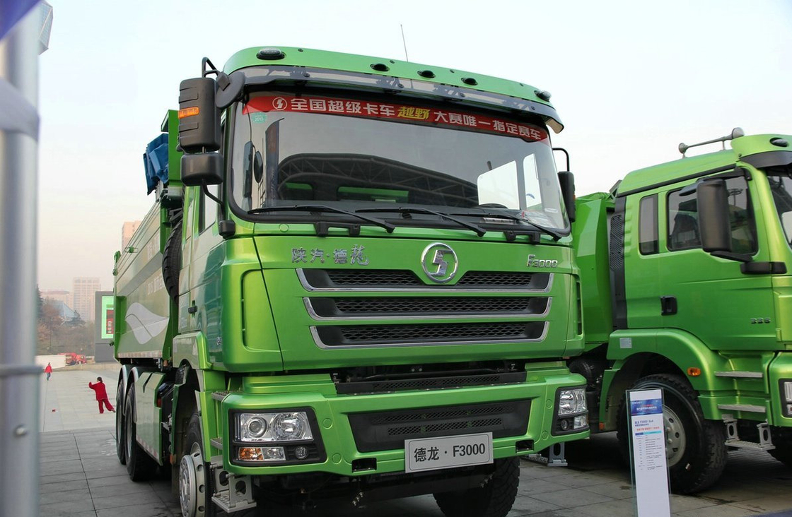 Dump Truck Te koop Cummis Motor 345 pk Shacman Tipper Truck 6 * 4 Drive Mode LHD & RHD