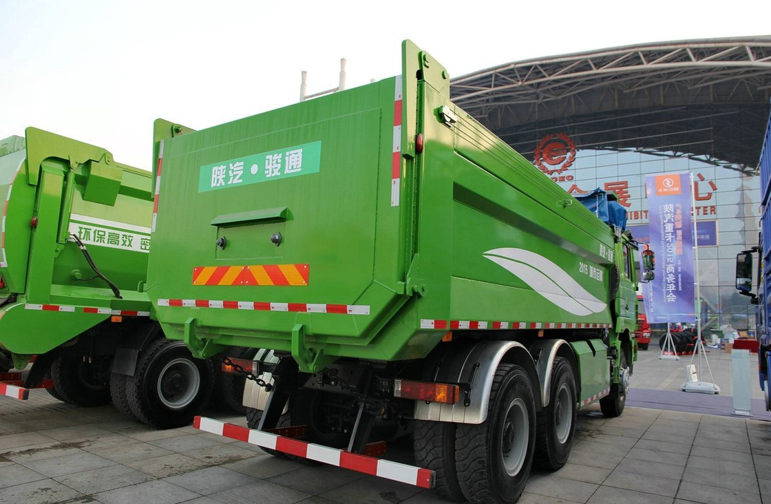 Dump Truck Te koop Cummis Motor 345 pk Shacman Tipper Truck 6 * 4 Drive Mode LHD & RHD