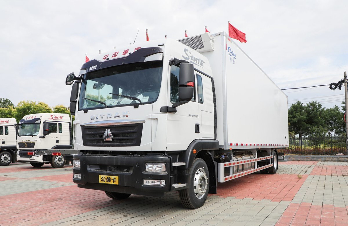 Koelkast Koeling Van Sinotruck 4*2 Drive Mode 9,5 meter lange doos SITRAK 290 pk
