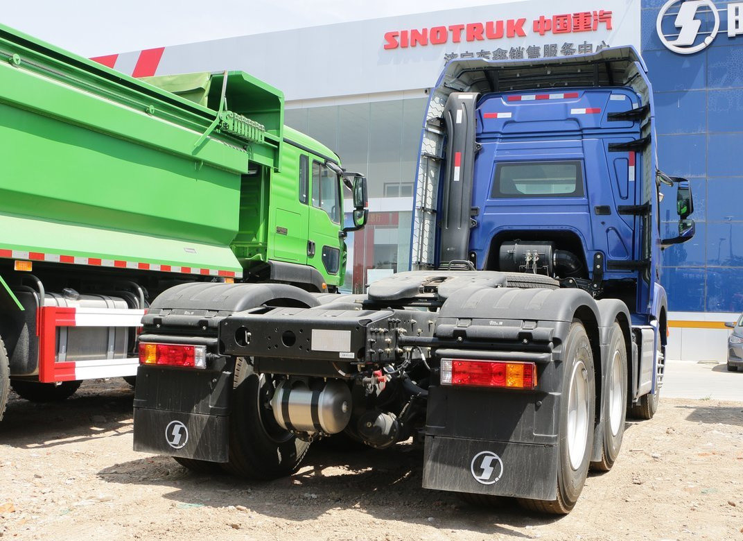 Tractoren Trucks Blauw Kleur Hoog dak Kabine 480 pk Shacman H6000 Prime Mover Fast Gearbox