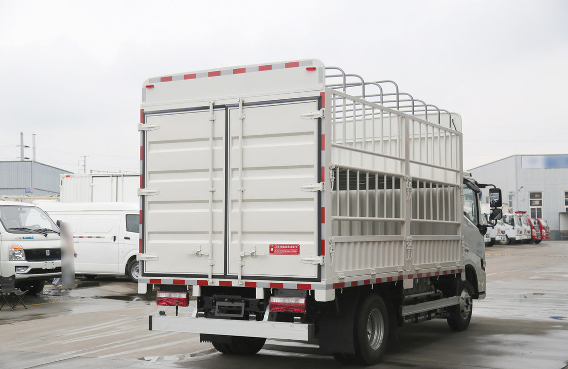 Box Truck Fence Box Light Truck 1,5 ton nuttige lading Elektrische vrachtwagen 4*2 Single Cab