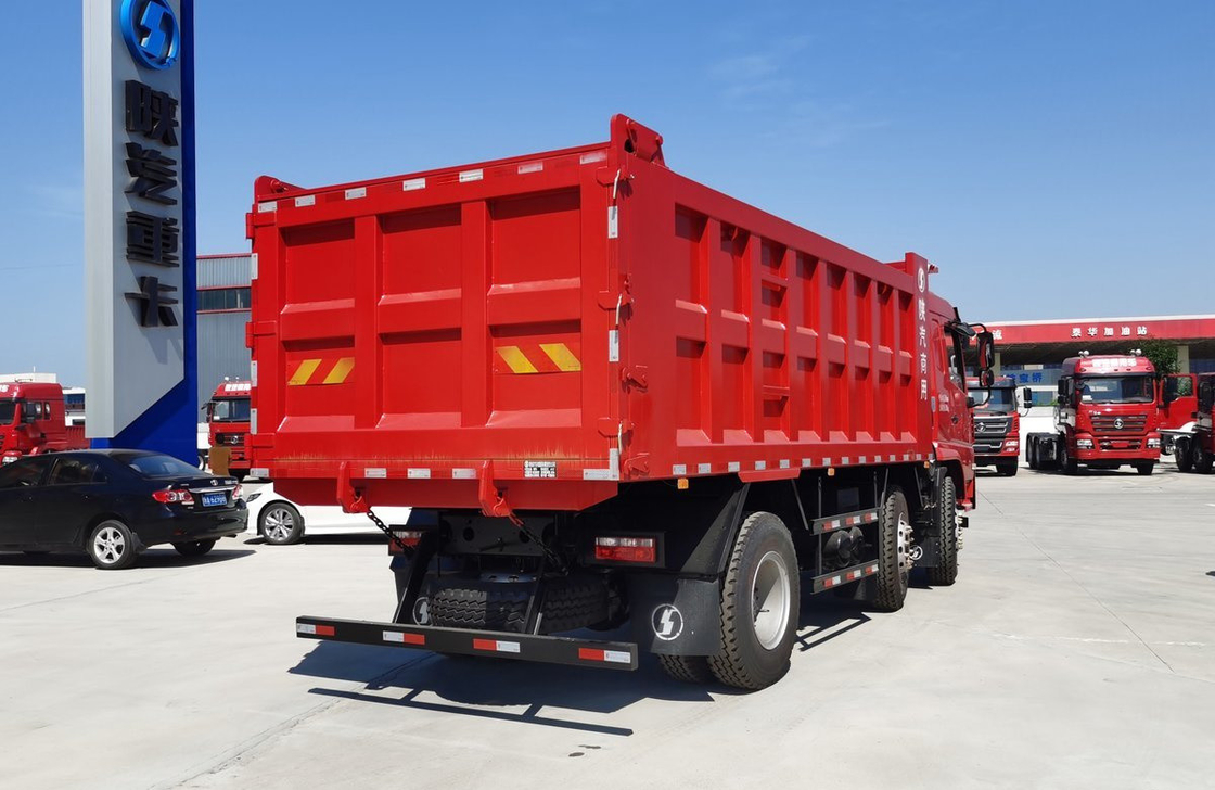 Dump Truck Cebu voor Shacman X6 Tipper 220 pk Yuchai motor met 8 wielen VAST 10 snelheid