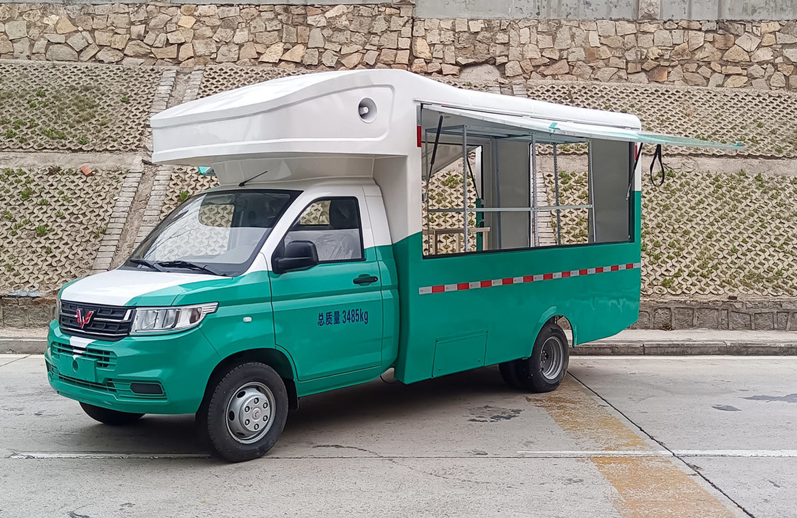 Gebruikte vrachtwagen Wuling Verkoop Minitruck 5 versnellingen handgestuurde transmissie 1,5 ton lading