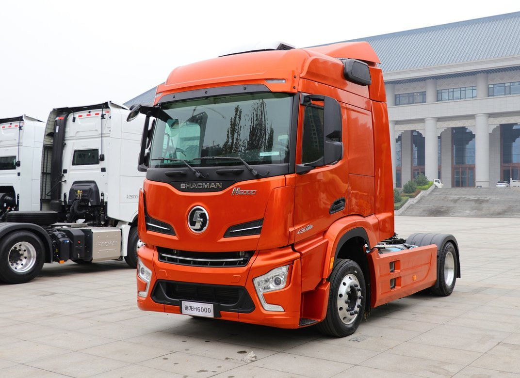 Tractor Trailer Truck Brand New 4*2 Shacman H6000 Single Axle Weichai 430hp Een en een halve rij