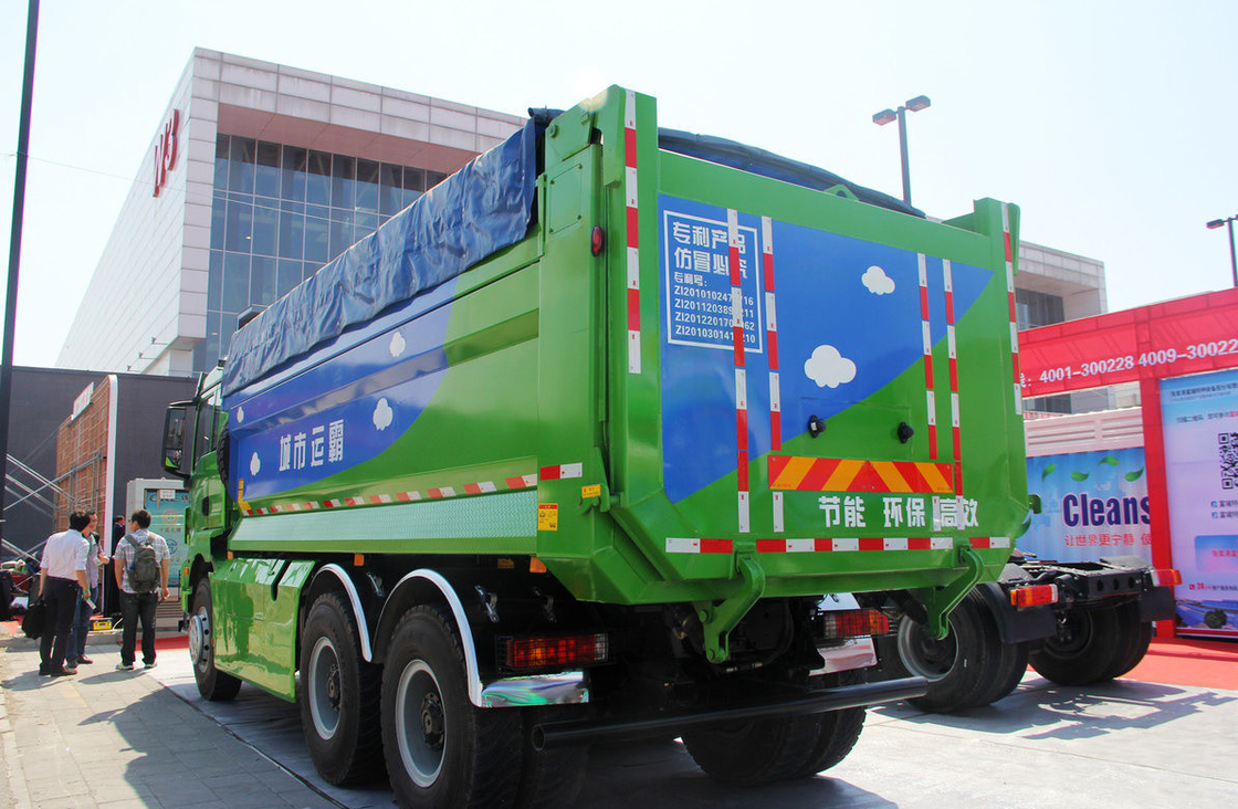 Steengroeve dumptruck te koop Shacman 6*4 Diesel en LNG Hybrid Tipper China Truck 336hp