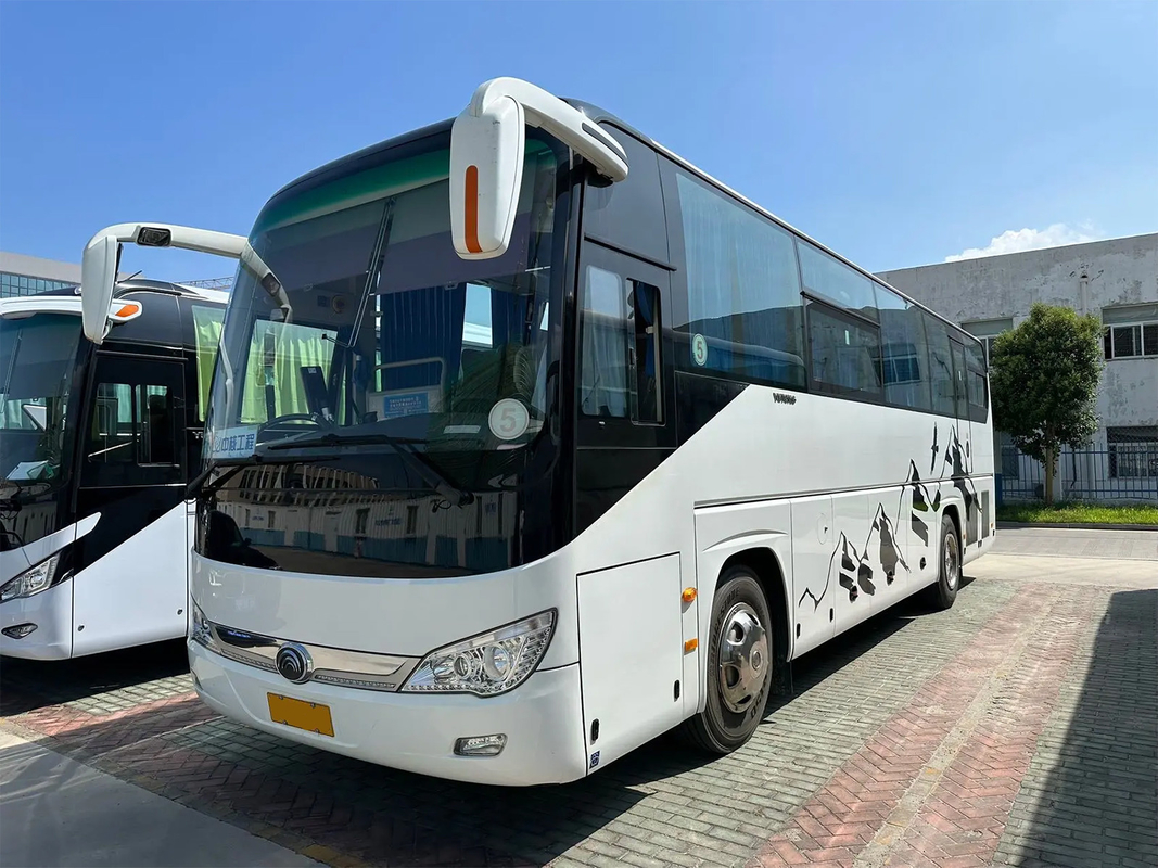 ZK6109 Yutong Gebruikte Passagiersbus / 49 zitplaatsen Linksbestuur Nationale V Luxe Bus